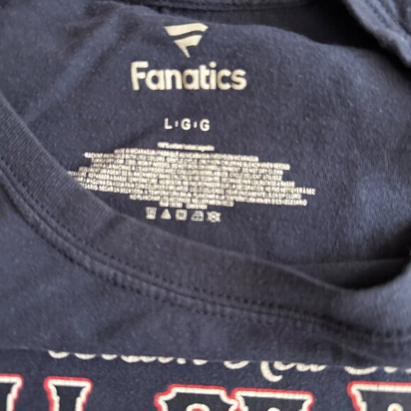 Boston Red Sox Hall Of Fame Members T-Shirt Large Fanatics MLB Navy Short Sleeve - Picture 3 of 4